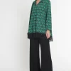 Online Ana Alcazar A-Linien Bluse Mihina Grün