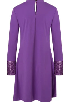 Fashion Ana Alcazar A-Linien Kleid Saliba Lila