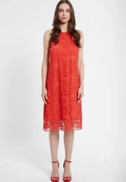 Hot Ana Alcazar A-Linien-Kleid Cafly