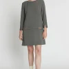 Fashion Ana Alcazar A-Linienkleid Margalyn Grau