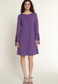 Fashion Ana Alcazar A-Linienkleid Oana Lila