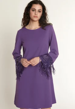 Fashion Ana Alcazar A-Linienkleid Oana Lila
