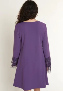 Fashion Ana Alcazar A-Linienkleid Oana Lila