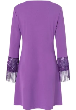 Fashion Ana Alcazar A-Linienkleid Oana Lila