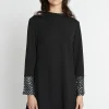 Clearance Ana Alcazar A-Linienkleid Odani Schwarz