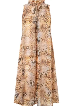 Best Ana Alcazar A-Linienkleid Pakela Beige