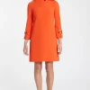 Hot Ana Alcazar A-Linienkleid Sidani Orange
