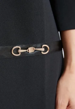 Outlet Ana Alcazar A-Linienkleid Siggy Schwarz