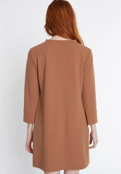 Clearance Ana Alcazar A-Linienkleid Sigly Braun