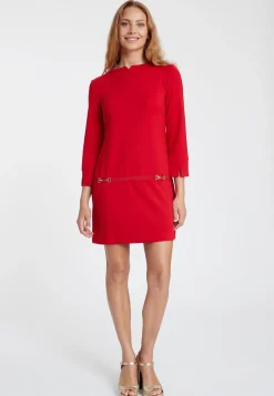 Hot Ana Alcazar A-Linienkleid Sipea Rot