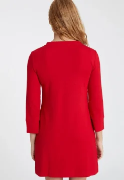 Hot Ana Alcazar A-Linienkleid Sipea Rot