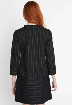 Fashion Ana Alcazar A-Linienkleid Somona Schwarz