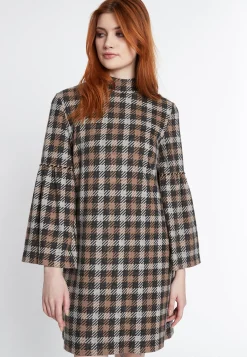 New Ana Alcazar A-Linienkleid Sopala Braun