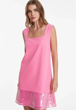 Hot Ana Alcazar A-Linien-Kleid Wacara Rosa