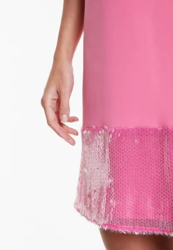 Hot Ana Alcazar A-Linien-Kleid Wacara Rosa