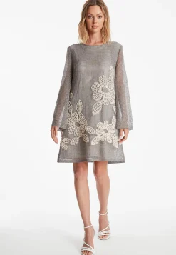 Fashion Ana Alcazar A-Linienkleid Zalia Grau