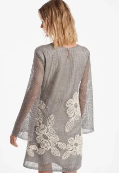 Fashion Ana Alcazar A-Linienkleid Zalia Grau