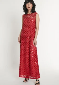 New Ana Alcazar Black Label Maxikleid Anasa Rot