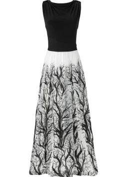 Online Ana Alcazar Black Label Maxi Paillettenkleid No. 78 Schwarz&Weiß