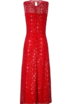 New Ana Alcazar Black Label Maxikleid Anasa Rot