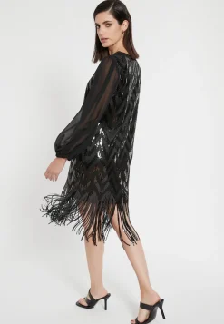 Fashion Ana Alcazar Charlston Kleid Ecena Schwarz