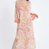 Fashion Ana Alcazar Kaftankleid Aruna