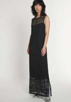 Sale Ana Alcazar Maxikleid Emolais Schwarz