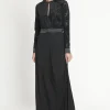 Clearance Ana Alcazar Midi Abendkleid Elvera Schwarz