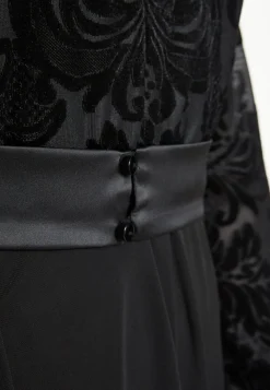 Clearance Ana Alcazar Midi Abendkleid Elvera Schwarz