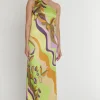 Best Ana Alcazar Asymmetrisches Kleid Peasi