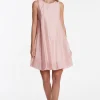 Clearance Ana Alcazar Ballonkleid Wakesa Rosa