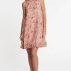 Clearance Ana Alcazar Ballonkleid Wavine Rosa