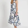 New Ana Alcazar Batikkleid Feholi Hellblau