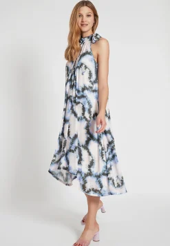 New Ana Alcazar Batikkleid Feholi Hellblau