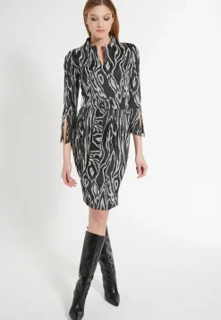 Outlet Ana Alcazar Bleistiftkleid Eshny Schwarz