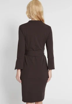 Clearance Ana Alcazar Bleistiftkleid Harmine Braun