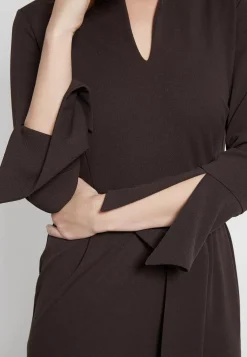 Clearance Ana Alcazar Bleistiftkleid Harmine Braun