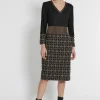 Online Ana Alcazar Bleistiftkleid Hestali Schwarz