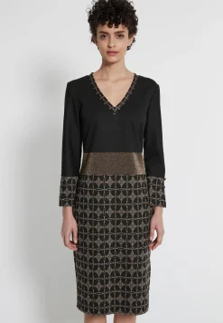 Online Ana Alcazar Bleistiftkleid Hestali Schwarz