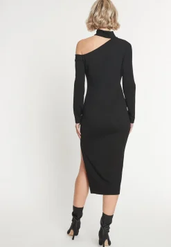 Hot Ana Alcazar Bleistiftkleid Mepira Schwarz