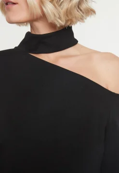 Hot Ana Alcazar Bleistiftkleid Mepira Schwarz