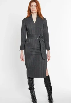 Sale Ana Alcazar Bleistiftkleid Solina Grau