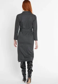 Sale Ana Alcazar Bleistiftkleid Solina Grau