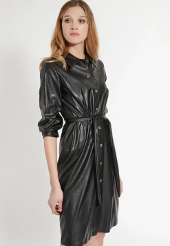 Outlet Ana Alcazar Blusenkleid Ejoni Schwarz