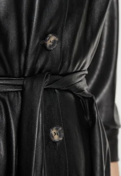 Outlet Ana Alcazar Blusenkleid Ejoni Schwarz