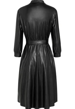Outlet Ana Alcazar Blusenkleid Ejoni Schwarz