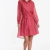 Outlet Ana Alcazar Blusenkleid Wakoa Fuchsia