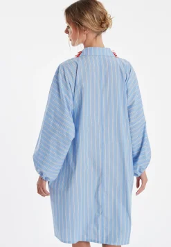 Online Ana Alcazar Blusenkleid Zava Hellblau