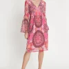 Clearance Ana Alcazar Bohokleid Leika Mehrfarbig