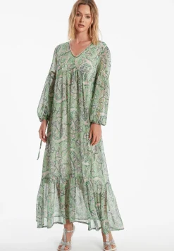 Fashion Ana Alcazar Bohokleid Zesani Grün